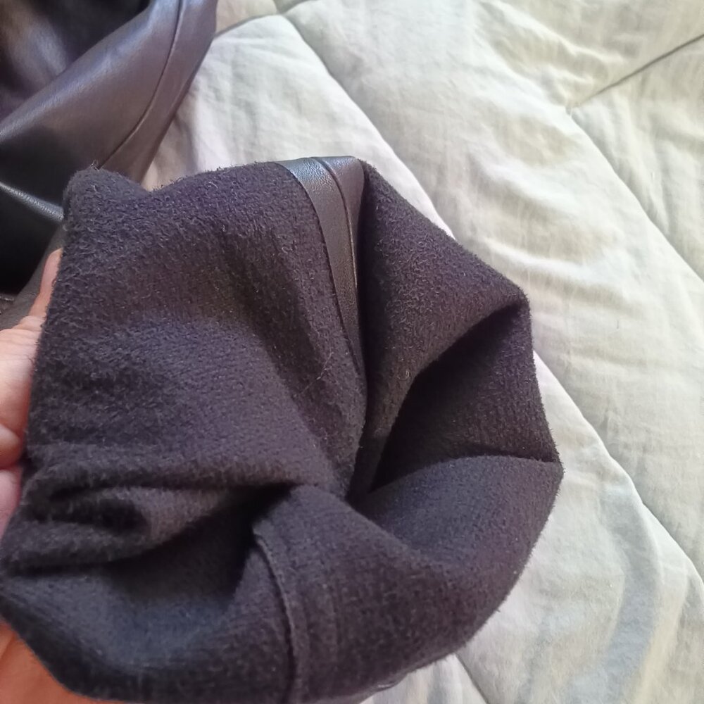 Zara Pleather Pant 4 - Picture 3 of 7
